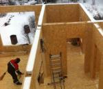 Строить каркасный дом зимой выгодно!